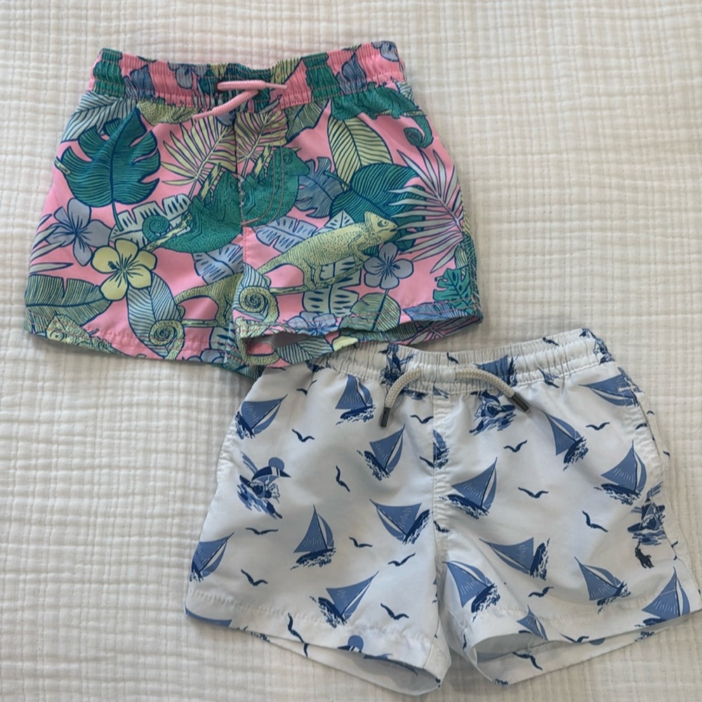 Toddler 2t swimming trunks from Polo Ralph Lauren and Carters